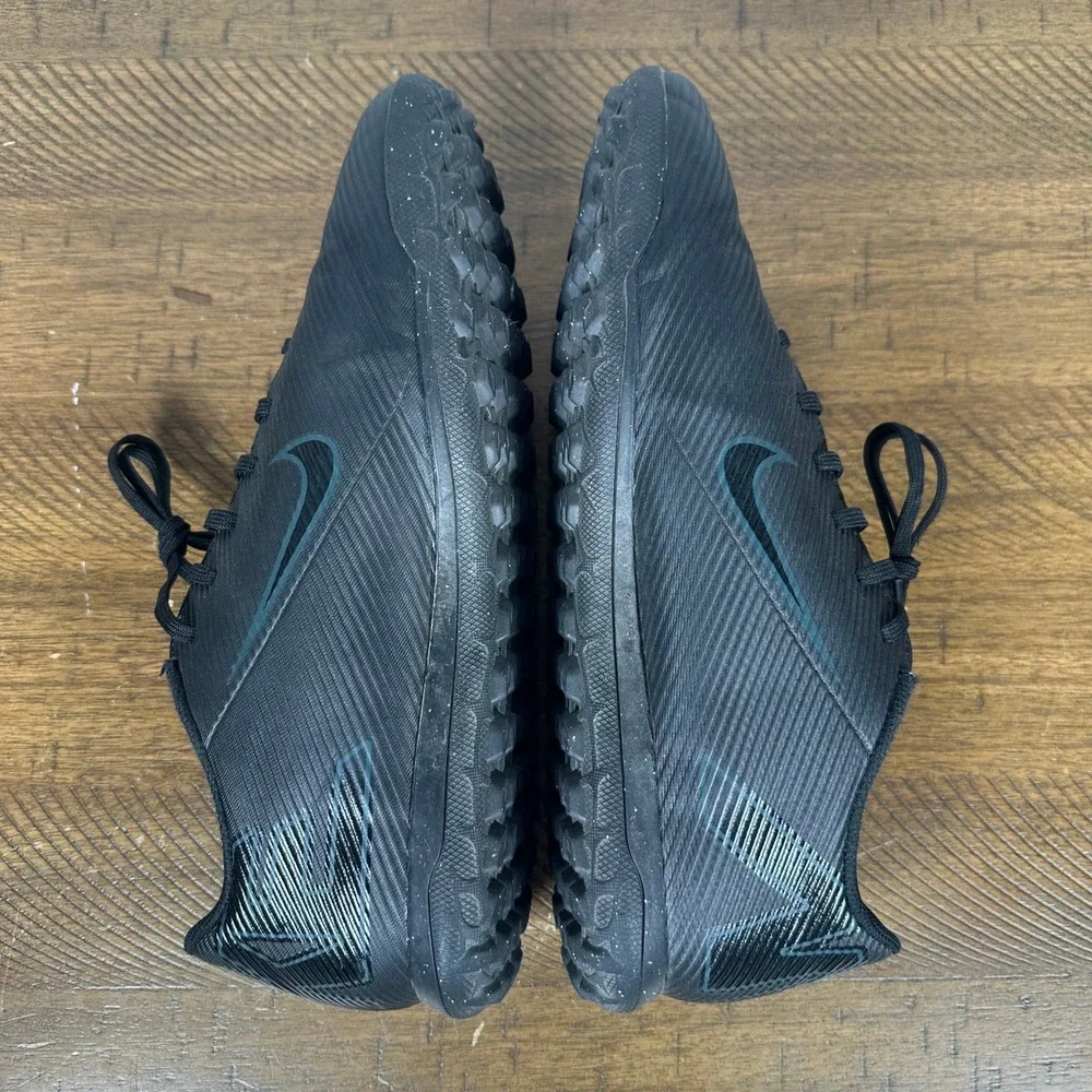 Nike Soccer Shoes Mens 10.5 Black Mercurial Vapor 16 Club TF Turf Cleats